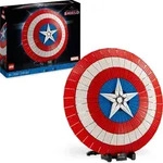 LEGO 76262 Marvel Captain Americas Schild Set, Avengers-Modellbausatz f&uuml;r Erwachsene