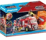 PLAYMOBIL City Action Fire Truck with Flashing Lights, Fahrzeug, 4 Jahr(e), Rot...