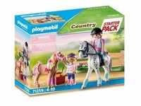 PLAYMOBIL Country 71259 Starter Pack Pferdepflege