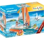 PLAYMOBIL Family Fun 71043 Katamaran - Bunt