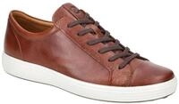 Ecco SOFT 7 MEN`S Herrenschuhe - sportliche Halbschuhe - Schn&uuml;rschuhe braun