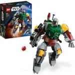 LEGO 75369 Star Wars Boba Fett Mech, baubare Actionfigur mit Blaster und