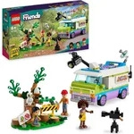 LEGO 41749 Friends Nachrichtenwagen, Tierrettung-Spielzeug-Set mit Film- und