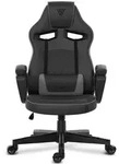 SENSE7 Knight Ergonomischer Gaming Stuhl Schwarz - PC Schreibtischstuhl Zockerstuhl