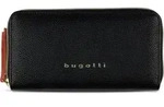 bugatti Geldb&ouml;rse Ella Ladies Zip Around Wallet Black schwarz - Schwarz
