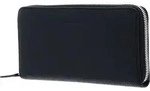 Marc O'Polo Leder Geldb&ouml;rse Emilie Zip Around Wallet Black schwarz - Schwarz