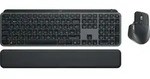 Logitech MX Keys S Combo, Kabellos, Bluetooth, Scherenschalter, LED, Graphit, Maus