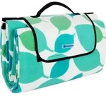 Picknickdecke XXL 200 x 200 cm f&uuml;r 4-6 Personen mit Tragegriff Fleece...
