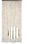 Kobolo Bambusvorhang T&uuml;rvorhang BAMBOO - Braun Natur - Dekovorhang - 90x200 cm...