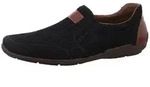 Rieker Herren Slipper Slip-On Halbschuh perforiert Stretch 09069, Gr&ouml;&szlig;e:41 EU,
