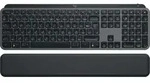 Logitech Master MX Keys S, Kabellos, Bluetooth, Scherenschalter, AZERTY, LED, Graphit