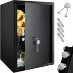 KESSER&reg; M&ouml;beltresor Safe Wandtresor 50x35x31cm mit Doppelbartschloss, inkl. 2x