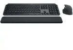 Logitech MX Keys S Combo - Tastatur-und-Maus-Set - hinterleuchtet - kabellos -