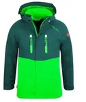 Trollkids Kids Bryggen 3in1 Kinder Gr&uuml;n Jacke Wasserdicht mit Kapuze (418-308)...