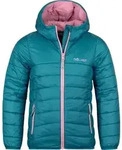 Trollkids Eikefjord M&auml;dchen Blau/ Rosa Jacket Ultraleicht Faltbar (464-334) -