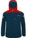 Trollkids Bergen Kinder Marineblau Jacket Waterproof Winddicht (610-410) - Rot - 104