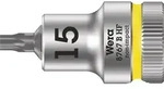 Wera 05003060001, Buchse, 3/8", 1 Kopf/K&ouml;pfe, T15, Chrom-Vanadium-Stahl, Chrom