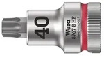 Wera 05003068001, Buchse, 3/8", 1 Kopf/K&ouml;pfe, T40, Chrom-Vanadium-Stahl, Chrom