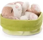 Pl&uuml;schfigur Sleeping Pets Bunnies sort. NICI 48705 12cm - Wei&szlig;