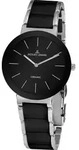 Jacques Lemans - 42-7A - Armbanduhr - Damen - Quarz - High Tech Keramik - Schwarz