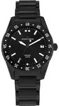 Jacques Lemans 42-10D Liverpool Ceramic Herrenuhr 42mm 10ATM - Schwarz
