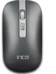 INCA Maus IWM-531RG 1600 DPI,Wireless & BT ,Akku, silber retail - Grau