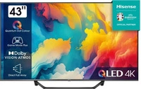 Hisense 43A7KQ Fernseher 43 Zoll Dolby Vision VIDAA U6 Game Mode Plus Schwarz,