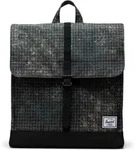 Herschel City Mid ECO 14 - Rucksack 35 cm (forest grid) - Gr&uuml;n