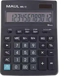 MAUL Tischrechner MXL 12 LCD-Anzeige 1-zeilig, 12 Ziffern Solar Batterie 20.5 x 15.5
