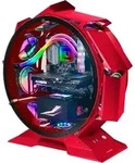 Mars Gaming MCORBR, Tower, PC, Rot, micro ATX, Mini-ITX, Gaming, 18 cm
