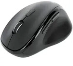 Manhattan 190237, rechts, Optisch, RF Wireless, 1600 DPI, Schwarz - Schwarz