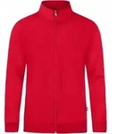 JAKO Unisex Sweatjacke Doubletex, Farbe:rot, Gr&ouml;&szlig;e:3XL - Rot - 3XL
