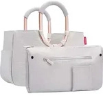 reisenthel Shopper Schultertasche Loopshopper Twist Sky Rose hellgrau - Hellgrau
