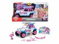 DICKIE Playlife Jeep Pink Drivez Flamingo 22 cm Auto