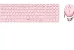 Rapoo 9750M Pink QWERTZ Kabelloses Multi-Mode-Deskset - Rosa