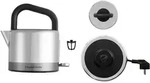 Russell Hobbs Wasserkocher 1,5l, Edelstahl Titanium, Schnellkochfunktion,