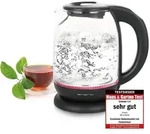 Emerio Wasserkocher mit Temperaturregelung 1,7 Liter &ndash; LED-Beleuchtung &ndash; 2200W