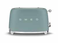 SMEG TSF01EGMEU Toaster Emerald Green-Matt 2-Schlitz