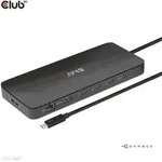 CLUB3D ThunderboltTM 4 e 11-in-1-Docking-Station, Andocken, Thunderbolt 4, 140 W,