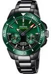 Festina Herren Uhr Sport Edelstahl Armbanduhr schwarz UF20646/1 - Schwarz