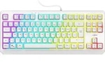 uRage Gaming-Tastatur Exodus 220 TKL, Wei&szlig; - Wei&szlig;