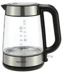 Amazon Basics F-625GS Schnurloser Wasserkocher, Glasgeh&auml;use, 1,7 l F&Atilde;1/4llmenge,