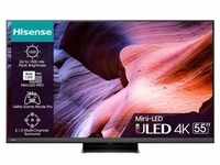 Hisense 55U8KQ Fernseher 139,7 cm (55') 4K Ultra HD WLAN Schwarz, Grau 500 cd/m2