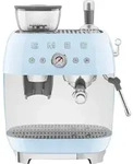 Smeg EGF03PBEU Espressomaschine, Kaffeevollautomat 50s Style, pastellblau - Blau