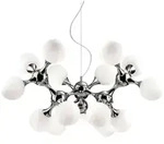 Ideal Lux Nodi SP15, 15 Gl&uuml;hbirne(n), E14, IP20, Chrom - Silber