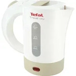 Tefal Travel'City KO120130, 0,5 l, 650 W, Wei&szlig;, Kunststoff, Wasserstandsanzeige,