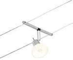 Paulmann CorDuo Seilsystem Sheela Einzelspot - Silber