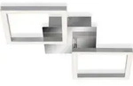 LED Deckenleuchte drehbar Metall-Kunststoff chrom-silber IP20 Briloner - Grau