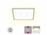 LED Panel BRILONER LEUCHTEN FREE, 12 W, 1400 lm, IP20, silberfarbig,...