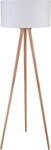 Lindby Stehleuchte Charlia, wei&szlig;, Holz, H&ouml;he 150cm